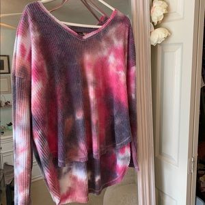 Tie dye sweater